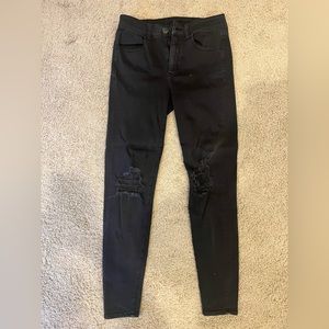 Womens hi-rise jeggings